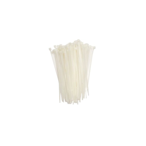 4-in   18-lb, Natural, 100 Standard Nylon Tie